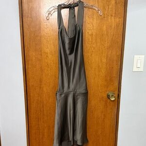 Zara Charcoal Gray Sleeveless Dress - size xS